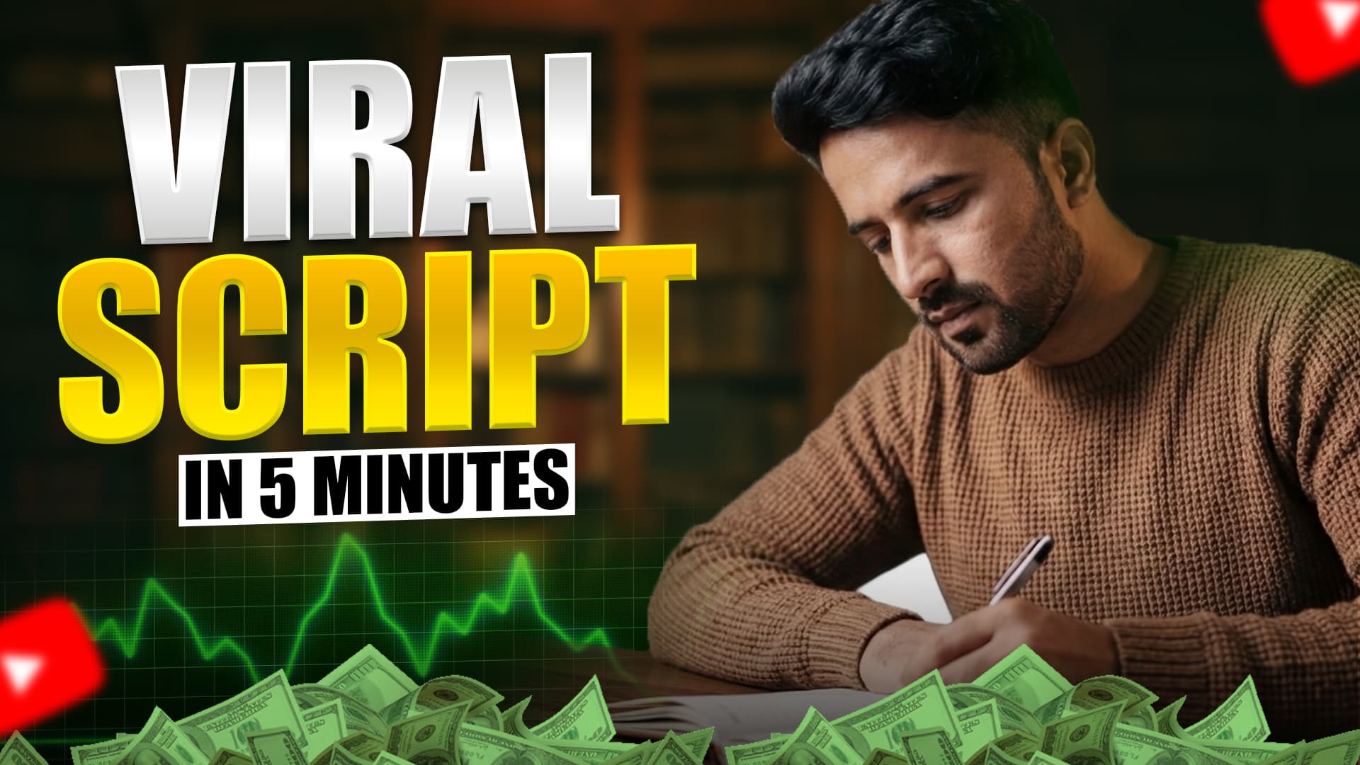 Viral Script in 5 minutes | Thumbnail